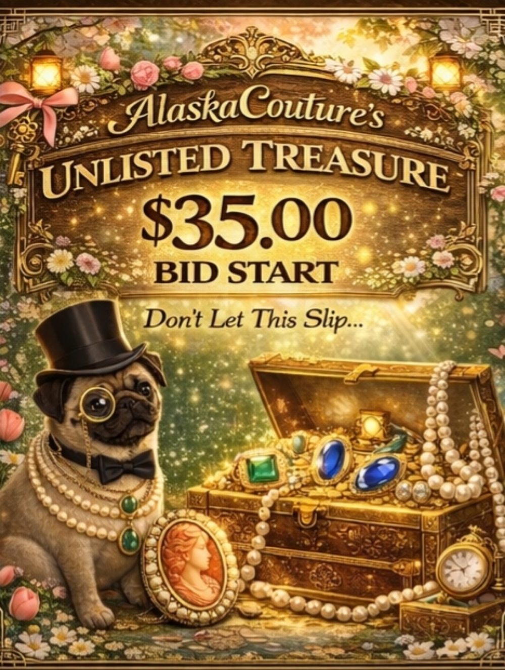 AlaskaCouture 🌟$35.00 Start Bid🌟 Unlisted Item